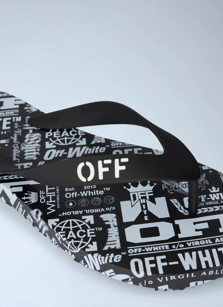 Off-White Off Stamp Flip Flops 3
