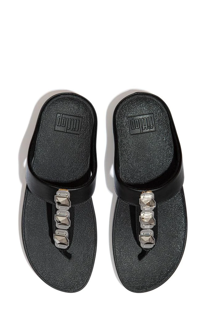 FitFlop Fino Crystal Wedge Flip Flop Sandal 2