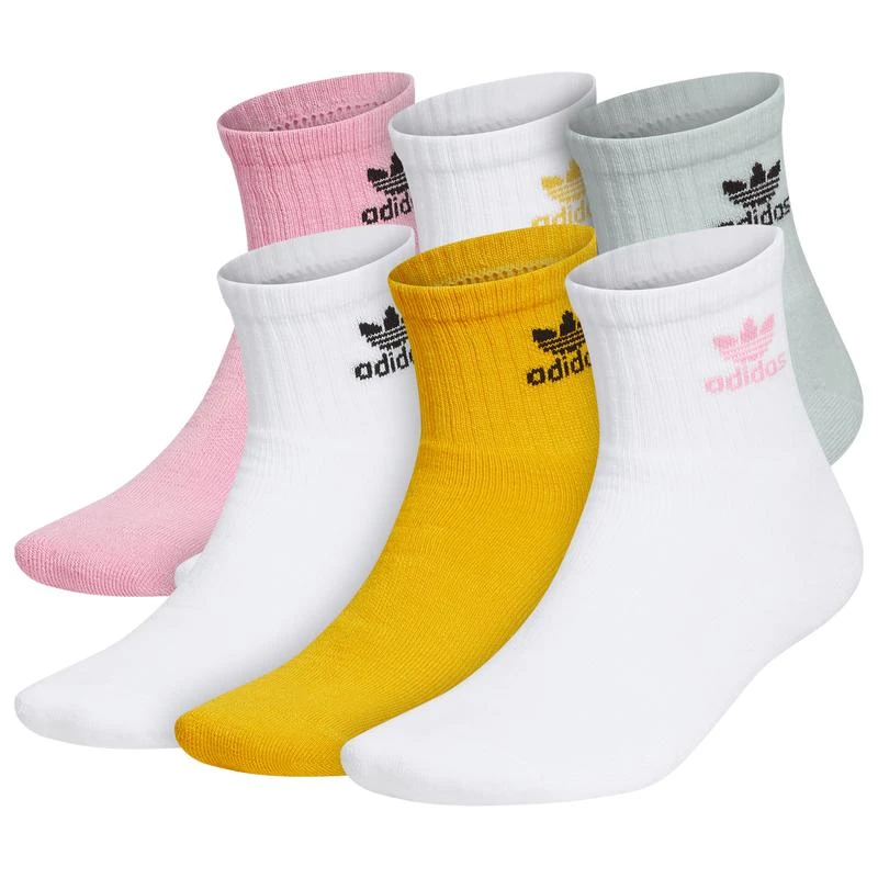 Adidas adidas Originals Quarter Socks 6 Pack - Men's 1