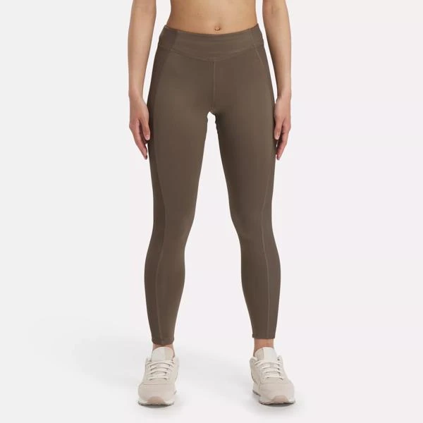 Reebok Yoga High Rise Performance Rib Leggings 1