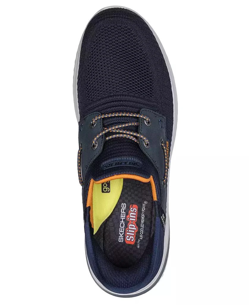 SKECHERS Men's Delson 3.0 - Roth Slip-On Casual Sneakers from Finish Line 6
