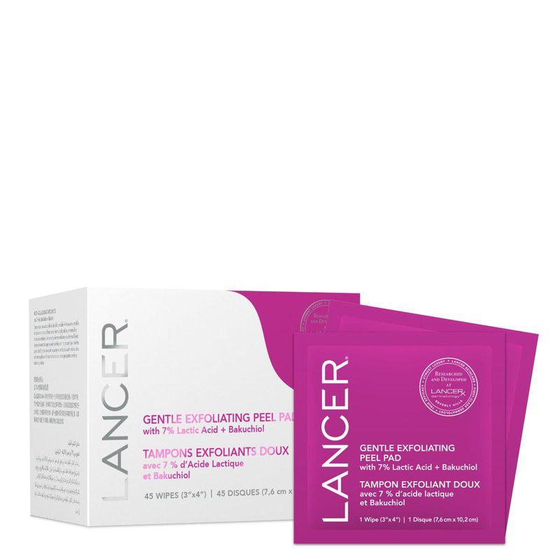 Lancer Gentle Exfoliating Peel Pads