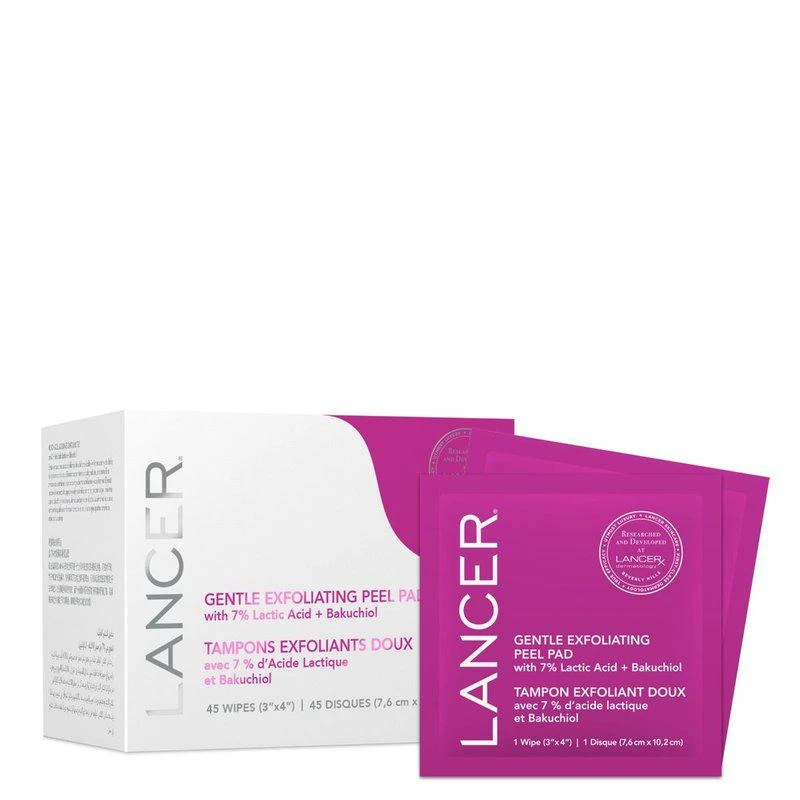 Lancer Gentle Exfoliating Peel Pads 1
