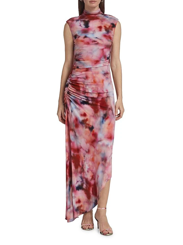 AMUR Kai Printed Jersey Midi-Dress 3