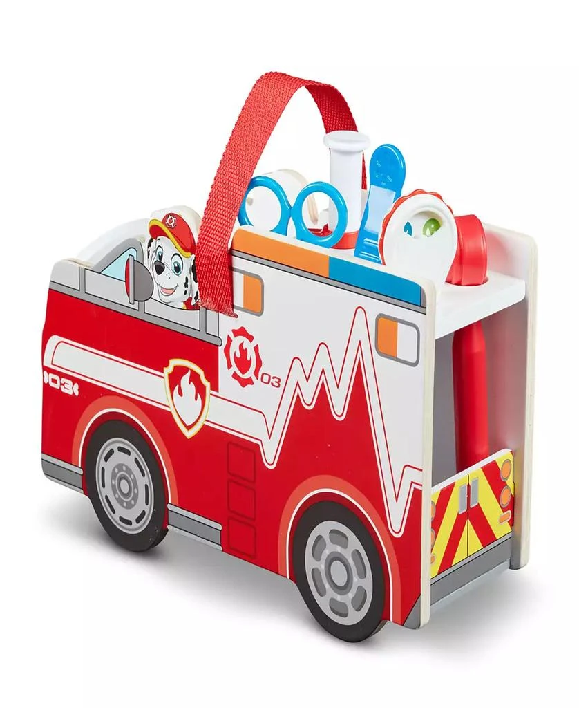 Melissa & Doug Paw Patrol Marshall's Rescue 14 piece Caddy Play Set 5