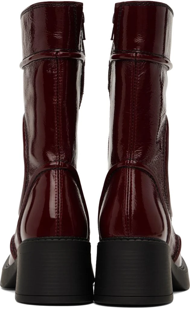 MIISTA Burgundy Malene Boots 2