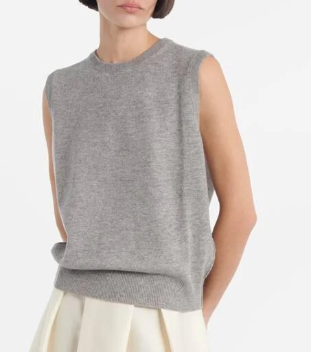 Jardin des Orangers Cashmere and wool sweater vest 6