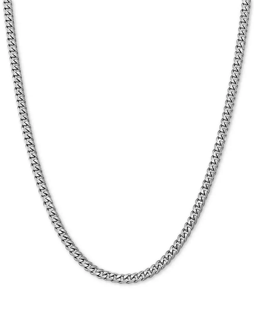 Giani Bernini Cuban Link Chain 18" Necklace (2-3/4mm) in Sterling Silver 1