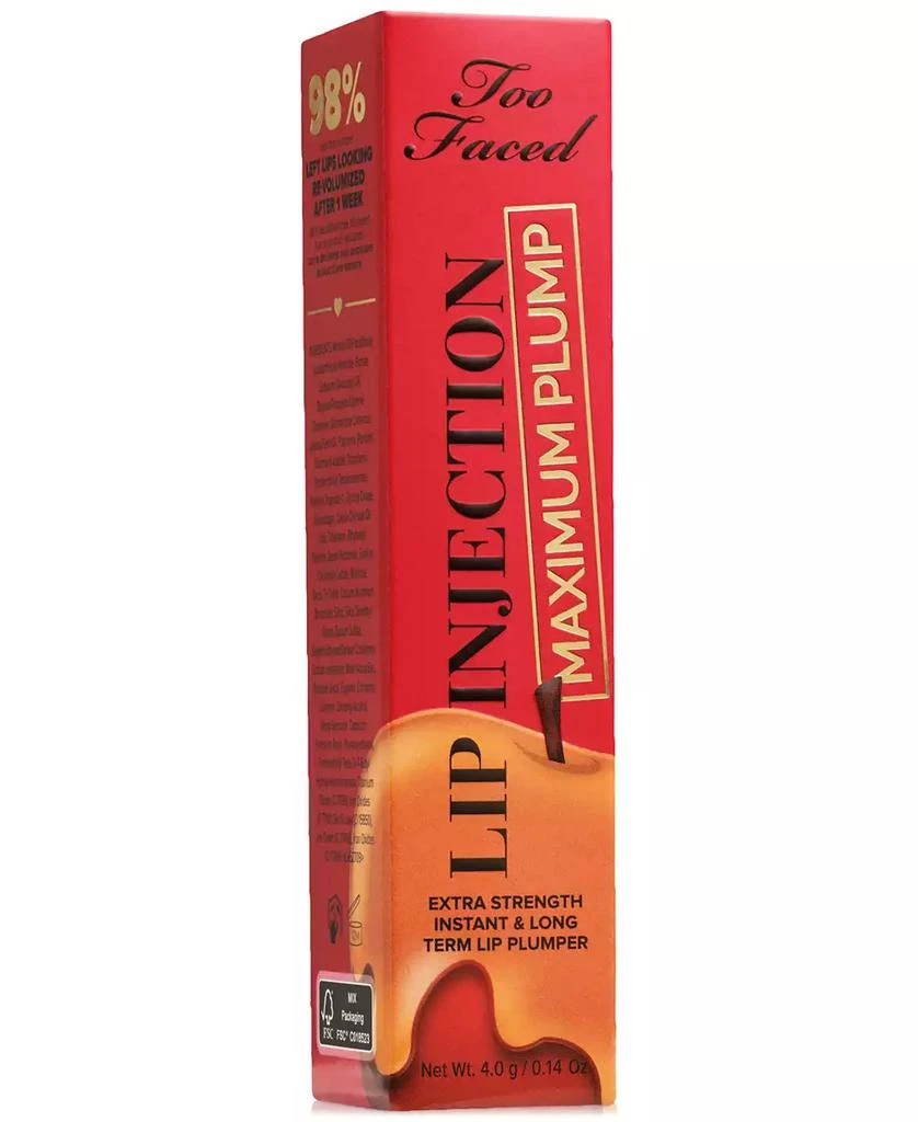 Too Faced Lip Injection Maximum Plump - Caramel Apple 2