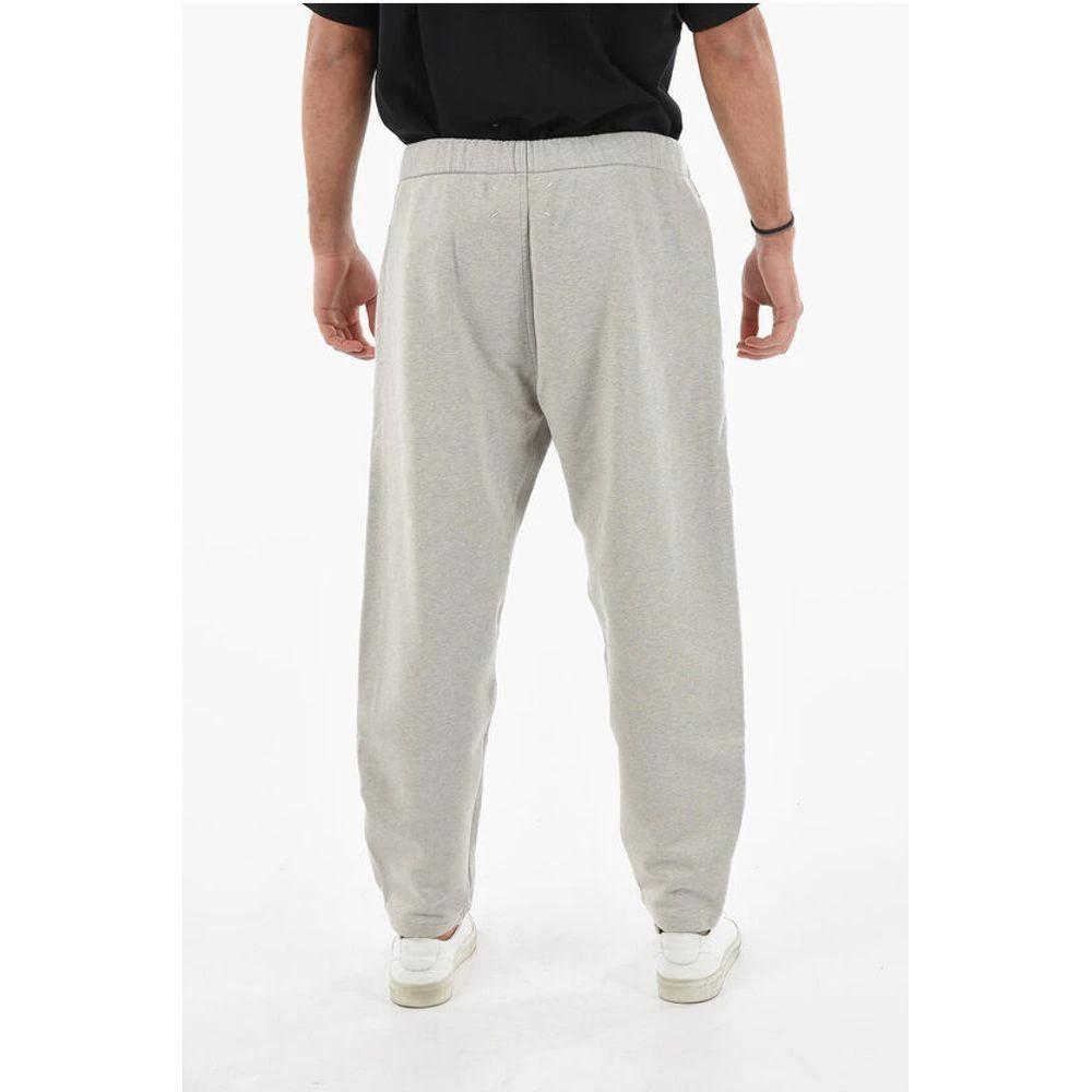 MAISON MARGIELA MM10 Brushed-cotton Joggers with Ankle Men's Zips 2