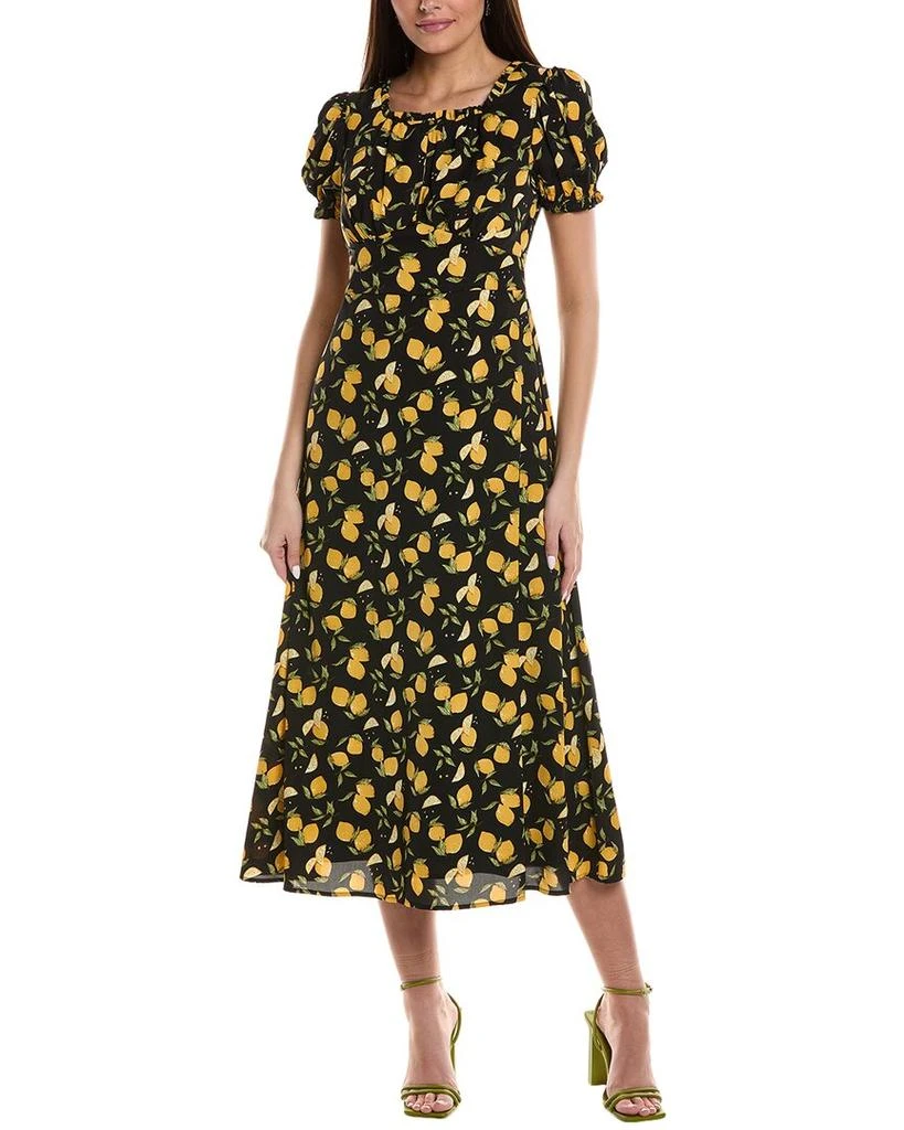 banana midi dress Banana Leaf Print Midi-Dress – Shop The Docks