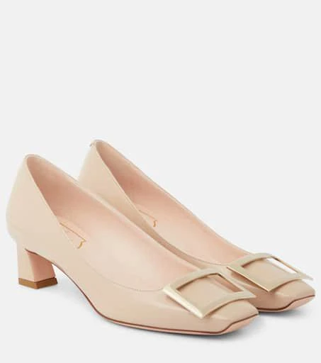 Roger Vivier Trompette 45 patent leather pumps 1