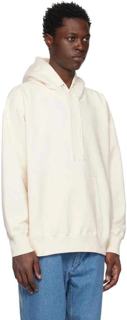 Nanamica Off-White Drawstring Hoodie 2