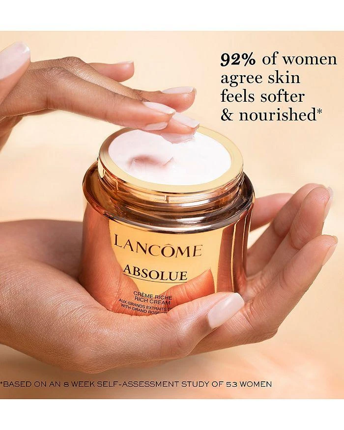 Lancôme Absolue Revitalizing 
Brightening Rich Cream and Refill 4