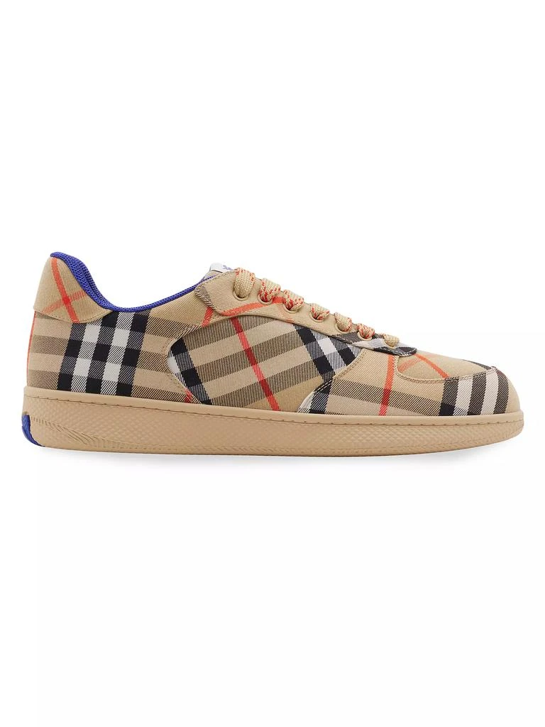 Burberry Terrace Check Low-Top Sneakers 1