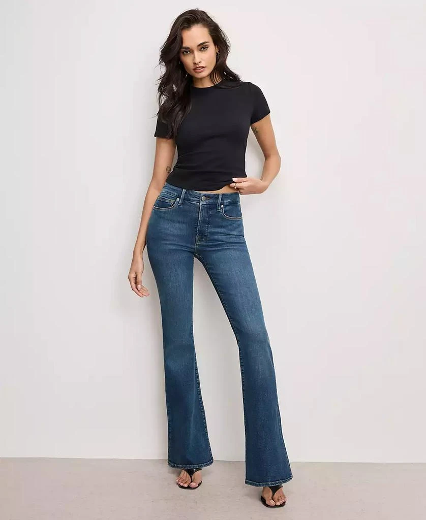 Good American Women's Good Legs Flare Jeans 6
