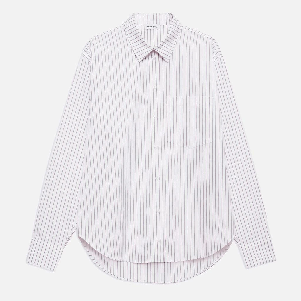 Anine Bing Braxton Crepe Shirt 1