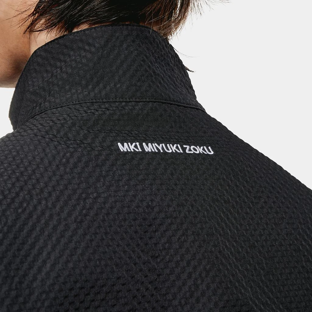 MKI Miyuki Zoku MIYUKI ZOKU Seersucker Half-Zip Jacket 4