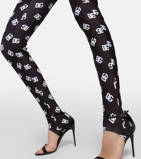 Dolce 
Gabbana Logo printed jersey jumpsuit 6