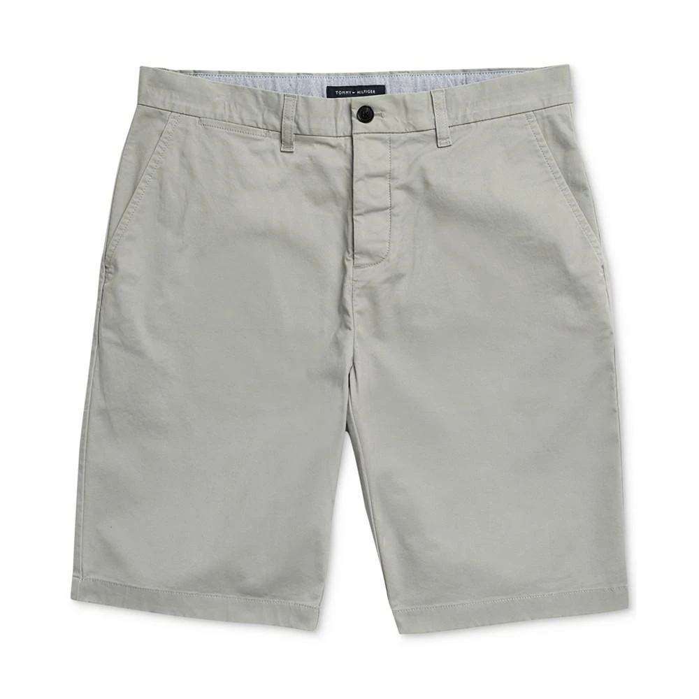 Tommy Hilfiger Men's 10" Classic-Fit Stretch Chino Shorts with Magnetic Zipper 1