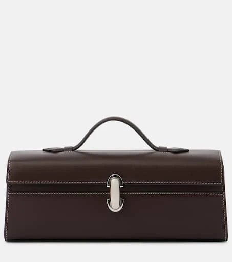 SAVETTE Symmetry Pochette Slim leather tote bag 1