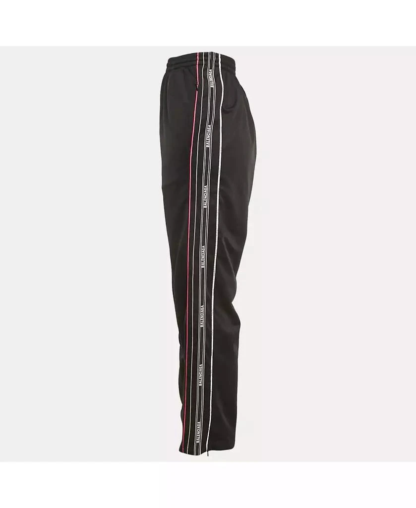 Pre-Owned Balenciaga Women's Logo Striped Jersey Track Pants 2
