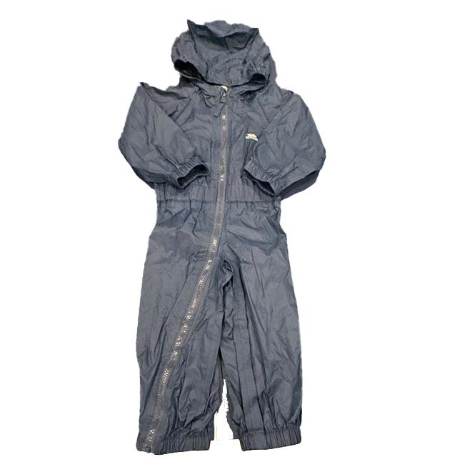 Trespass Boys Navy Rain Coat