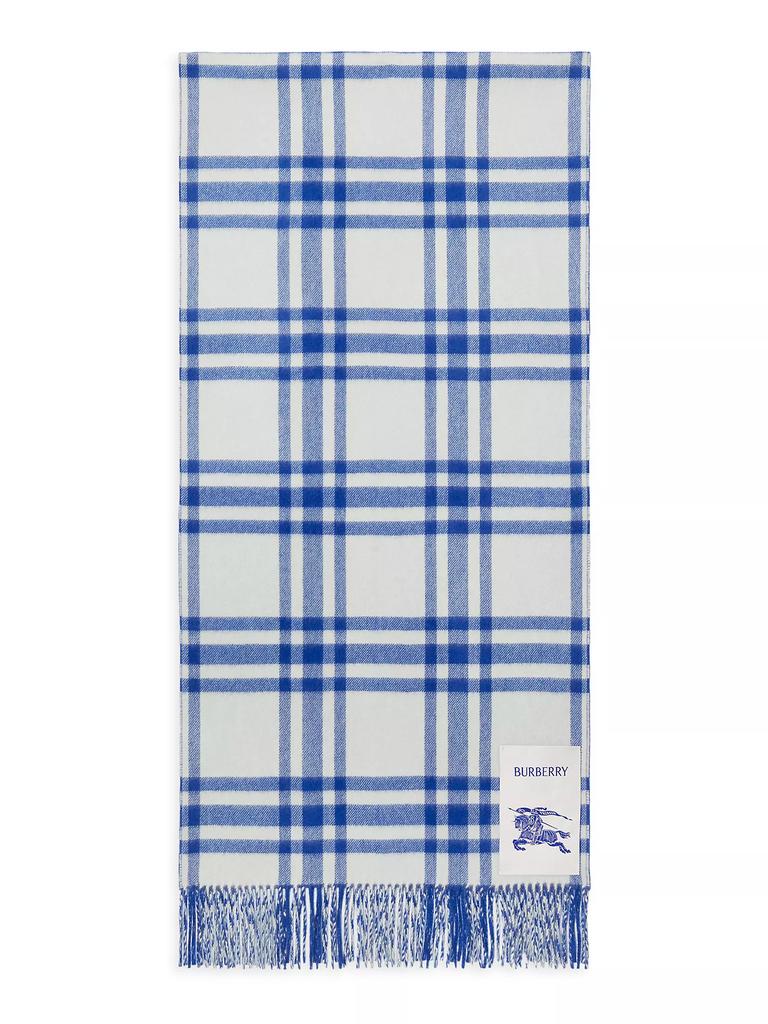 Burberry Check Cashmere Scarf