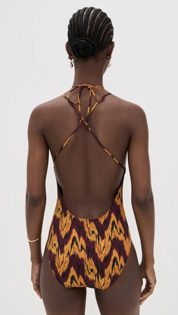 Ulla Johnson Leila Beaded Maillot 2