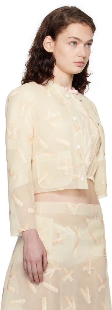 Ashley Williams Off-White Bandaid Jacket