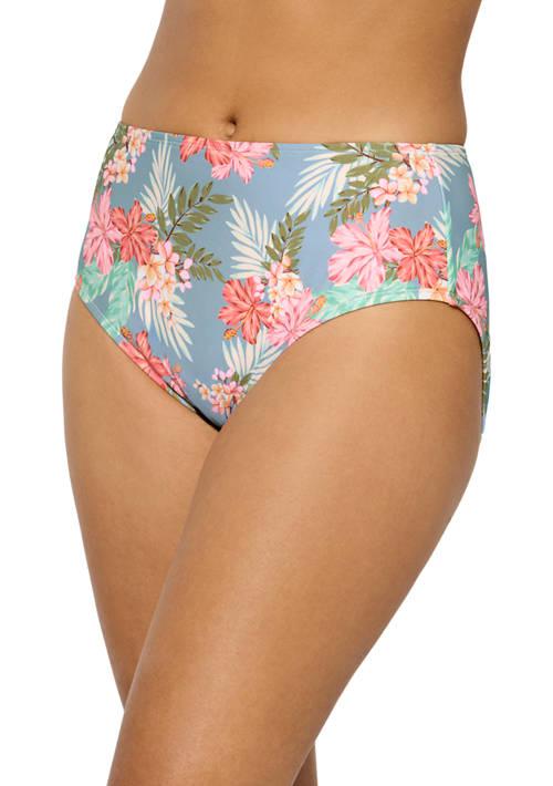 TRUE CRAFT Craft Tropics High Waisted Swim Bottoms