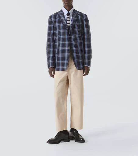 Thom Browne Apron Stitch leather Derby shoes 2