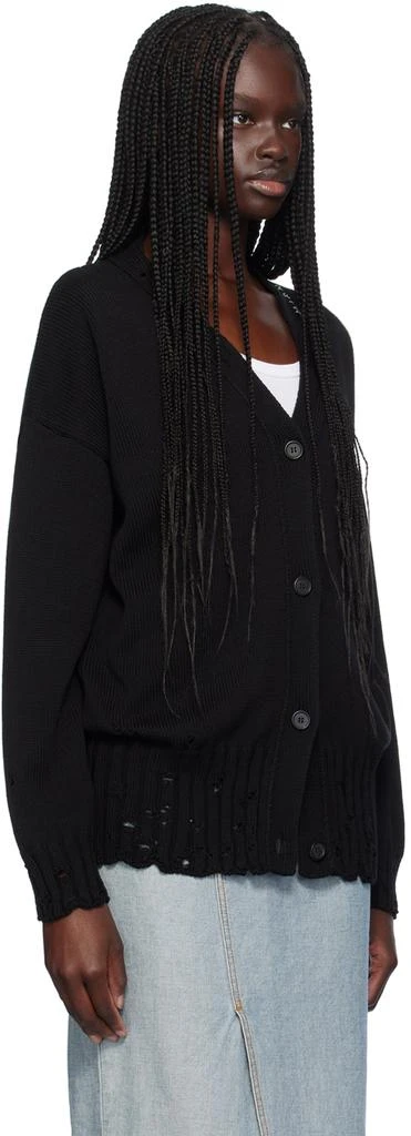 Marni Black Distressed Cardigan 2