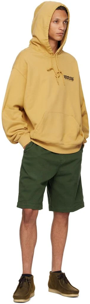 Carhartt WIP Yellow Stamp Hoodie 4