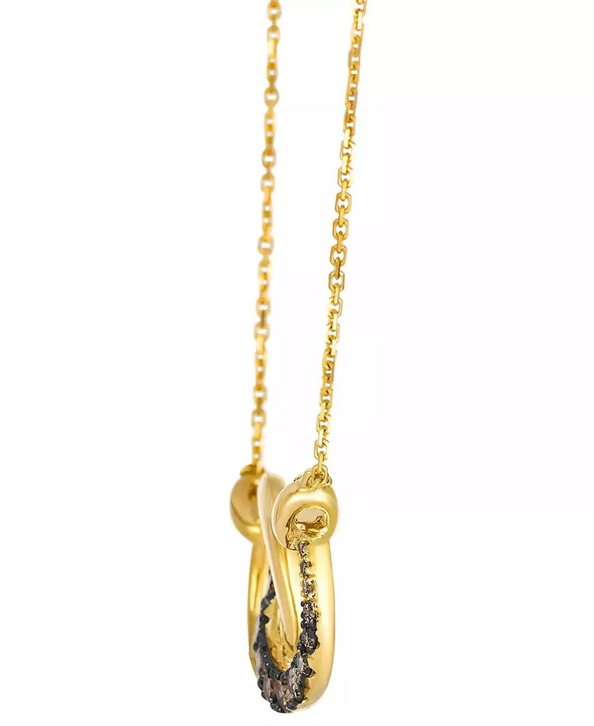 Le Vian Chocolate Ombre Diamond Adjustable Necklace (0.55 ct. t.w.) in 14k Honey Gold 3