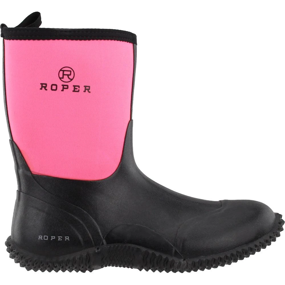 Roper Barnyard 9 Inch Round Toe Rain Boots 1