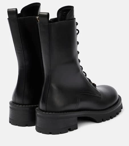 Versace Vagabond leather lace-up boots 3