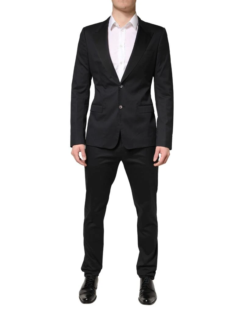 Dolce 
Gabbana Cotton Single Breasted 2 Piece Men
s Suit