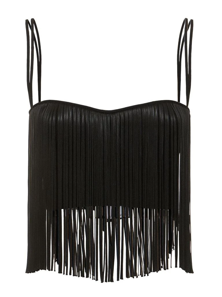 GALVAN Fringed Knit Top 1