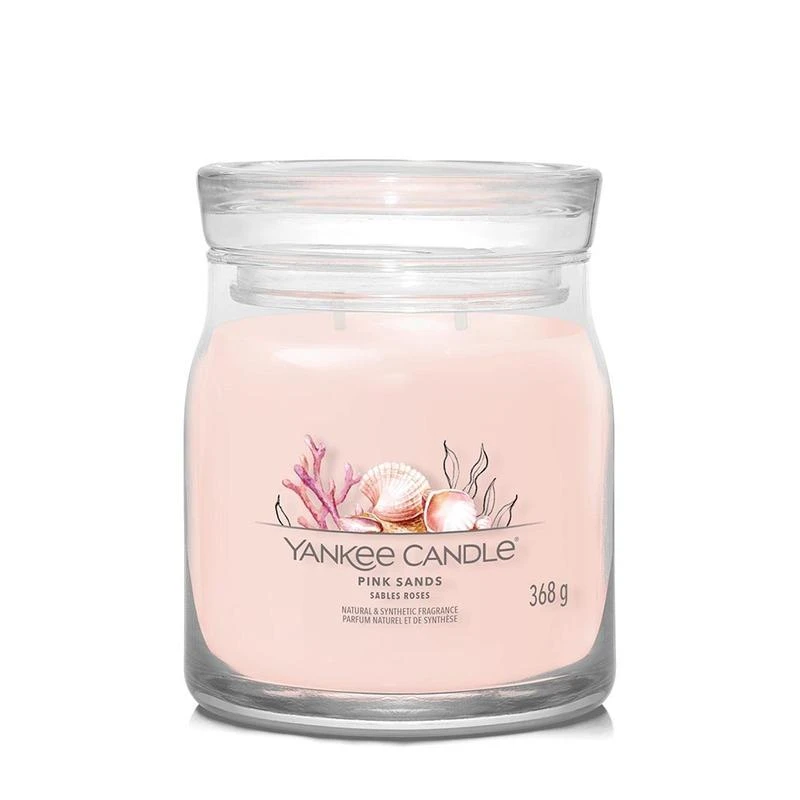 Yankee Candle Yankee Candle - Signature Pink Sands Medium Jar 368g 1