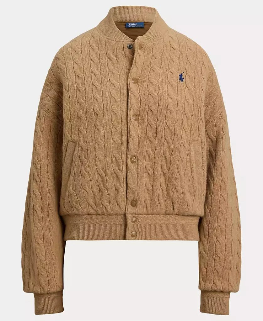 Ralph Lauren Women
s Cable Bomber Jacket 6