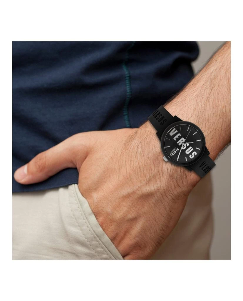 Versus Versace Barbes Silicone Strap Watch 4