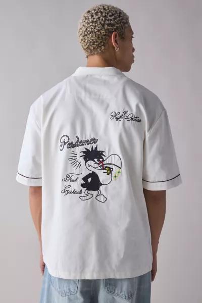 Pas de Mer Pas de Mer Fresh Cocktail Embroidered Button-Down Shirt