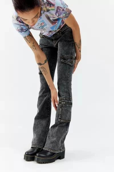 True Religion True Religion Becca Big T Bootcut Cargo Jean 3
