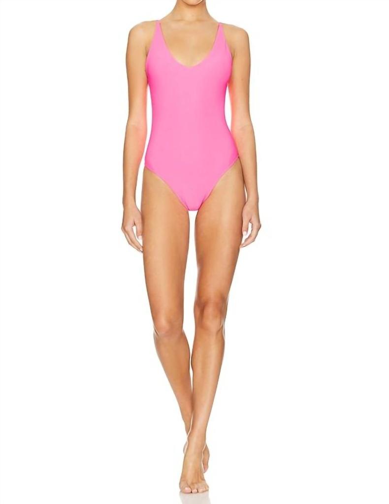 Beach Riot Beach Riot - Reese Scoop Neck One Piece