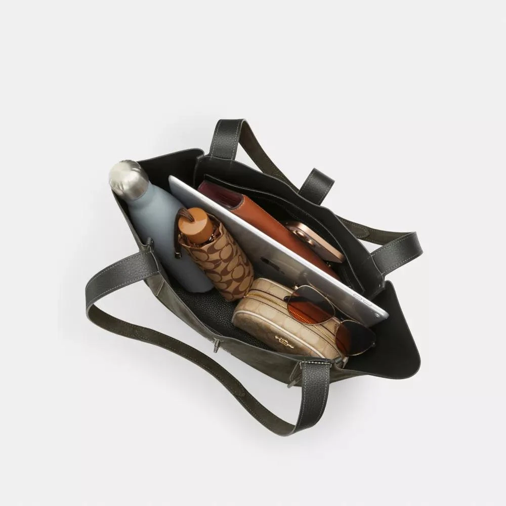 Coach Hadley Turnlock Tote Bag 5