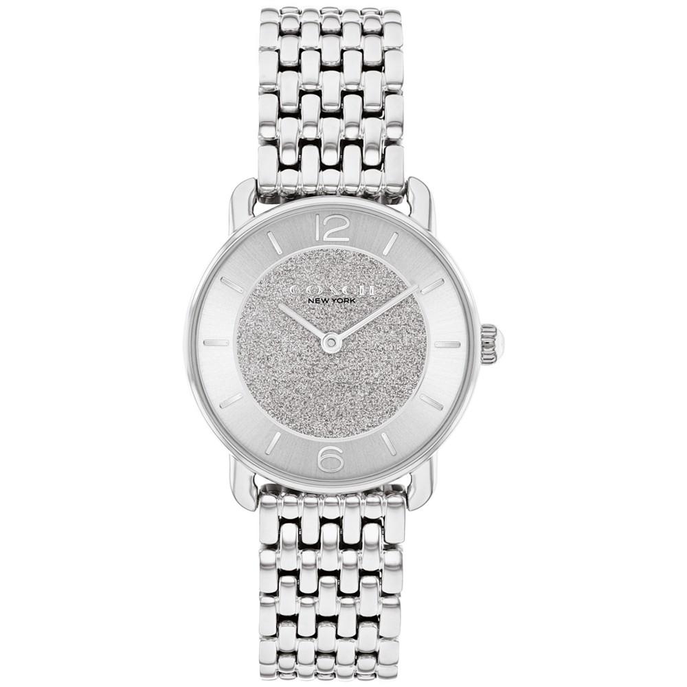 COACH Women's Silver Elliot Stainless Steel Watch 28mm