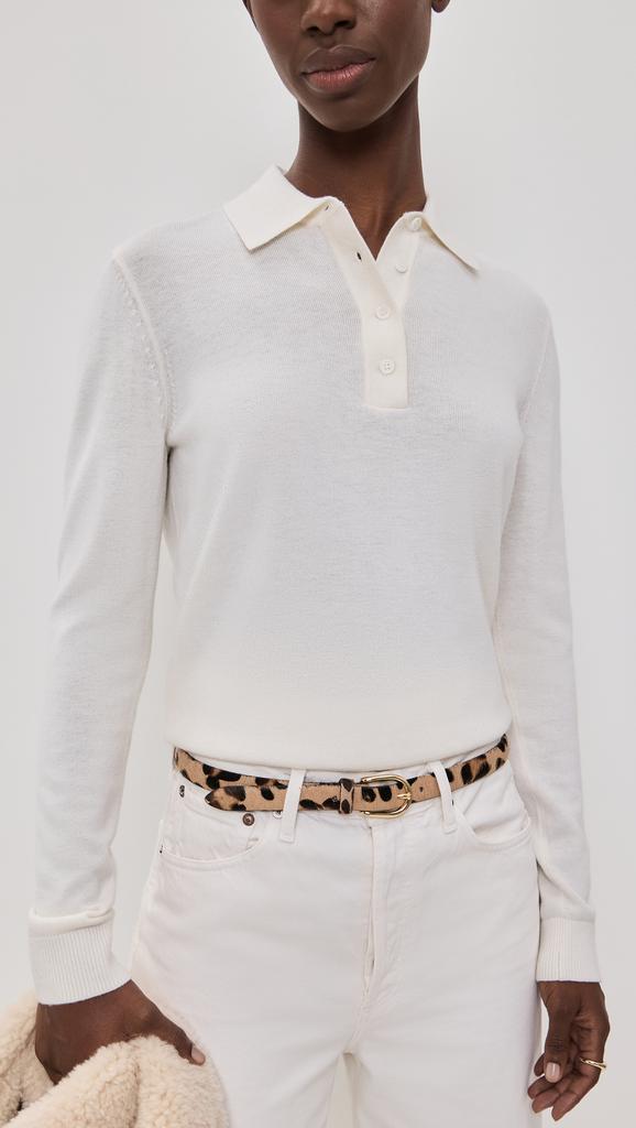Andersons Narrow Calf Hair Belt