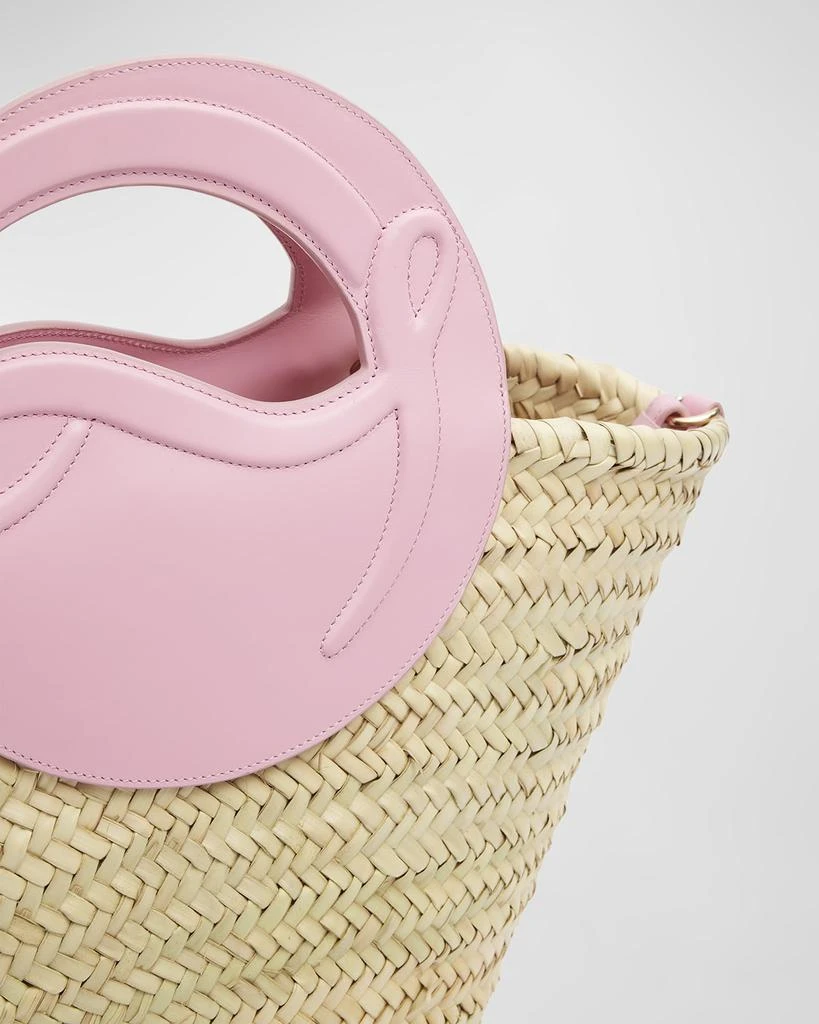 Christian Louboutin Biloumoon Basket in Woven Straw 3
