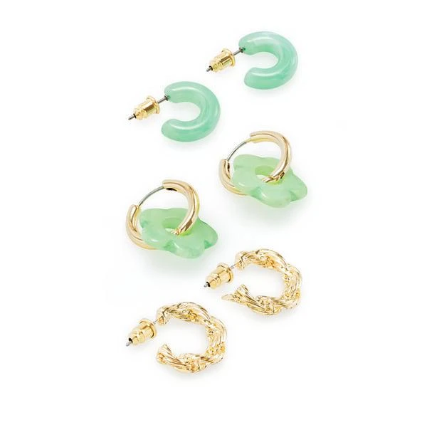 Au Printemps Paris Set of six assorted earrings 1